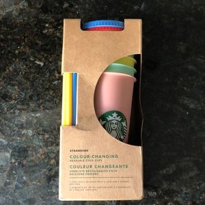 Starbucks color changing cups